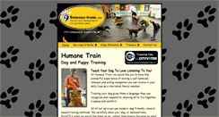 Desktop Screenshot of humanetrain.com